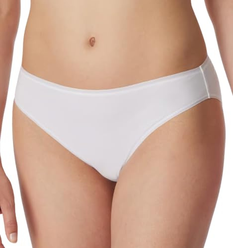Intimitaly Slip Donna Cotone Pacco da 6 Mutande Donna Elastico Comfort Cotone Nere o Bianche Anti Irritazioni Cotone sulla Pelle 3165 (IT, Testo, L, Regular, Regular, 6 Bianchi)