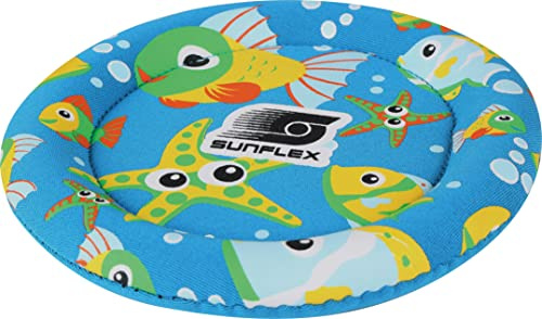 Sunflex® Youngster Seaworld Wurfscheibe | weiche & leichte Flugscheibe für den Strand & den Park | für Kinderhände Flying Disc | extrem robust und Flugstabil