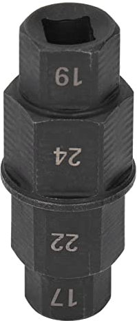 Sechskant-Achsen-Werkzeug, Vorderachse für Motorräder, Spezialschlüssel zum Entfernen des Vorderradstifts, 17, 19, 22, 24 mm (#1)