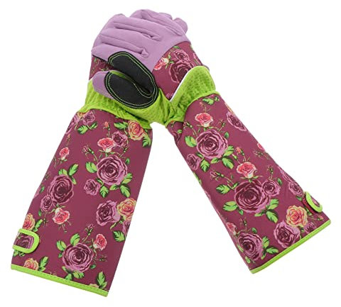 BESPORTBLE Gartenhandschuhe Ärmeldruck Damen Schutzhandschuhe für Den Garten