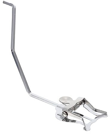 GREENADSCAPE Ordner Marschmusik Bücherständer für Baritonhorn Klemme für Musikbücher Saxophon-Notenhalter Partitur-Clip für westliche Musik Klemmclip für Saxophon Metallbeschichtung Silver