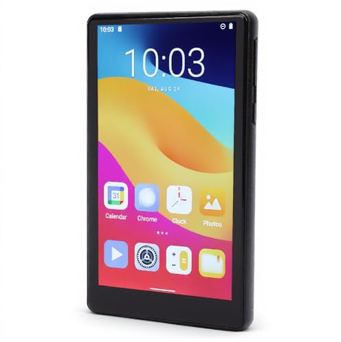 MP4-spelare med Bluetooth 5.0, 4GB 64GB WL-musikspelare, 5.0-tums Pekskärm för Android 11 MP4-spelare med FM-radio, Elektronisk Bok, Högtalare, Upp Till 256GB Utbyggbar