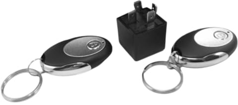 Qerwsdty Inmovilizador Inalámbrico de 12 V para Motor de Coche, Antirrobo de Seguridad Inteligente, Dispositivo con Forma de Relé Reemplazable