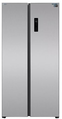 Frigorifico Americano Infiniton SBS-630A85XES, 185 cm de Altura, 540 Litros, E, No Frost Total, E, Doble puerta con cierre magnético, Patas regulables en altura, Inox