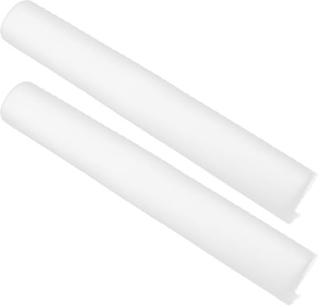 MUCKLILY 2 Rollos de Papel Filtro para Campana Extractora Película Absorbente de Aceite para Cocina 46 CM X 5 M Material No Tejido Filtro Desechable para Ventilador Extractor