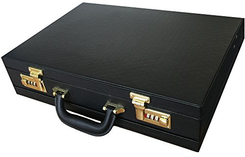 Freelogix Executive Faux Leather Briefcase Laptop Hand Luggage Pilot Case