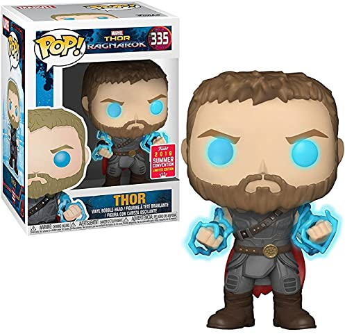 Funko Pop Marvel Ragnarok Thor mit Odin Force Sammlerfigur SDCC 2018