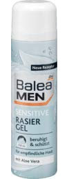 Balea MEN Rasiergel sensitive, 1 x 200 ml