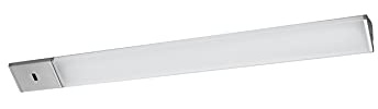 Ledvance LED Unterbau-Leuchte, Leuchte für Innenanwendungen, Warmweiß, Integrierter Sweep-Sensor, Länge: 35 cm, Cabinet LED Corner, 4058075268227, Grau