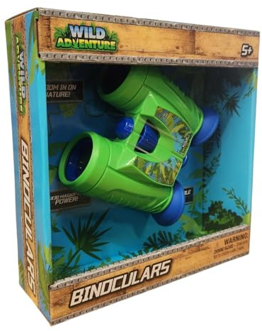 Wild Adventure Binoculars for Toddlers and Kids, Educational and Learning Gift, 3+