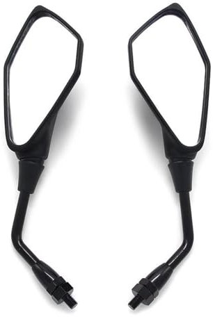 Lenkerendenspiegel Motorrad-Seitenrückspiegel Für Z650 ER650 Z250 Z250SL ZR800 Z900 Für V&ersys -X 300 250 ER-6N Z800 Motorrad Rückspiegel
