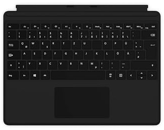 Microsoft Surface Pro Keyboard (for Surface Pro 8, 9, X) (German QWERTZ) Black (Refurbished)