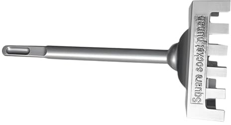 Scie-cloche pour boîtes électriques, outil de construction sèche pour prises de courant, perforatrice carrée, portable, outil de coupe pour électriciens, fournitures de bricolage