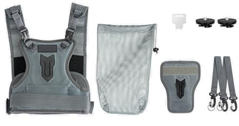 VIVIWI Deux systèmes de harnais de transport pour appareil photo reflex numérique avec sangles sécurisées