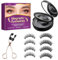 Magnetic Eyelashes, 2Pair Reusable False Eyelashes, Magnetic Lashes with Applicator Natural Look No Glue