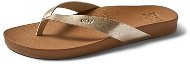 Reef Women's Cushion Bounce Court Flip-Flop, TAN/Champagne, 5.5 UK