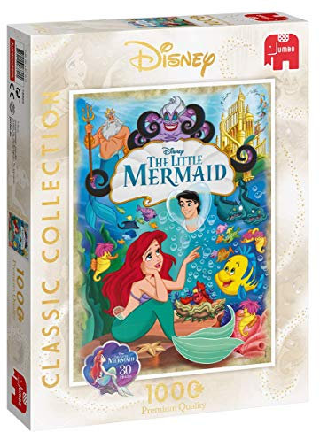 Jumbo, Disney Classic Collection - The Little Mermaid, Disney Jigsaw Puzzles for Adults, 1,000 piece