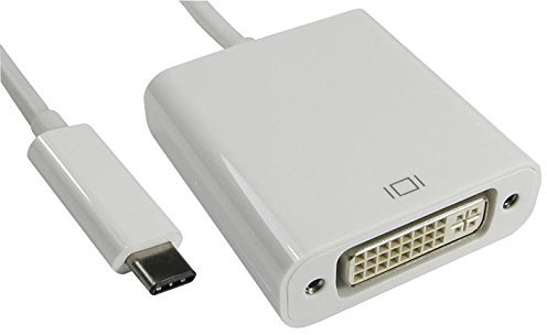 ADATTATORE, USB TIPO C MASCHIO - DVI FEMMINA, Convertitori audio visivi e interfacce QTY X 1