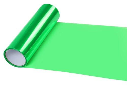 Tönungsfolie für Scheinwerfer 2 Meter lang und 30 cm Breit ideal für Nebelscheinwerfer Blinker Rücklichter oder als Sonnenblendstreifen (Grün)