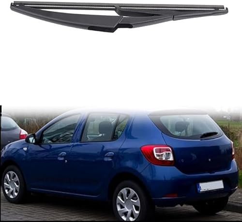 Auto Heckscheibenwischer für Dacia Sandero mk2 2012-2019, Scheibenwischer Hochwertige Wischergummi Wiper Zubehör