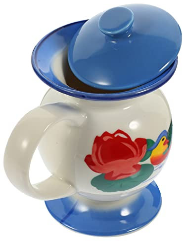 LABRIMP Retro-wassertasse Aus Keramik Tragbar Vintage-becher Für Kaffee Tee Und Andere Getränke Pflegeleicht Und Dekorativ Für Zuhause Und Restaurant