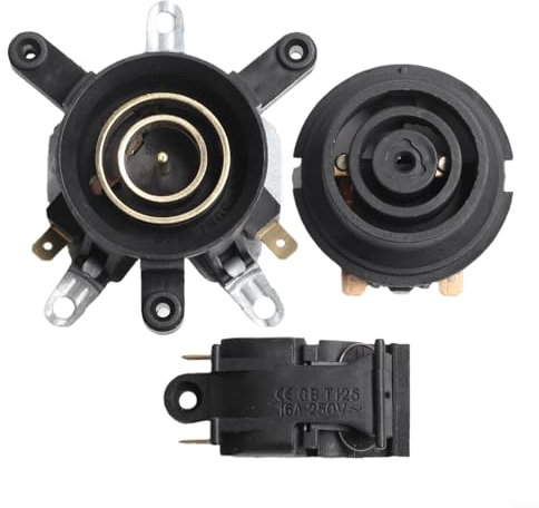 Yhenlovtt 3-pcs Electric Kettle Connectors Set,Electric Kettle Base Switch Connector Replacement Kit 3PCS Thermostat Parts