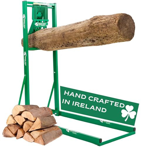 Timber Croc Verstellbarer Sägebock | Stahlholzhalter zum Schneiden von Holz | Holzsägenständer | Kettensägenbock | Hubkraft größer als 200 kg