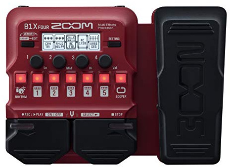 Zoom Bass Multi-Effects Pedal B1X FOUR