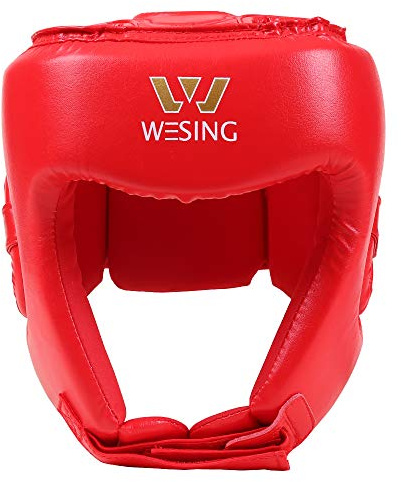 W WESING Kopfschutz für Kampfsport/Kampfsport - rot - m