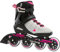 Rollerblade Damen Sirio 90 Inline-Skate, Grigio Chiaro/Rosa, 38 EU
