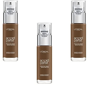 L'Oréal Paris Perfect Match Grundierung 10.R/10.C Espresso, 3er Pack (3 x 30 ml)