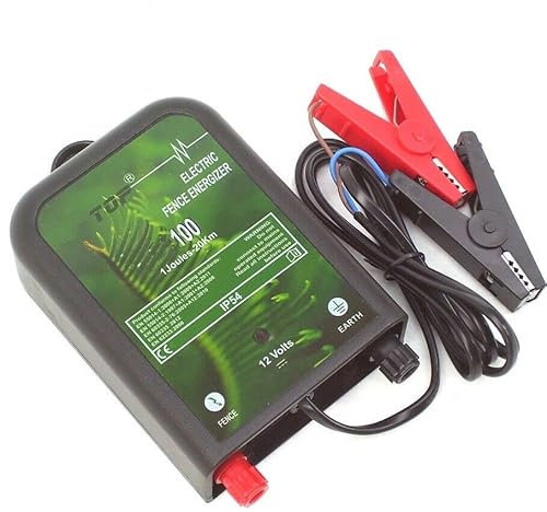 Apex Weidezaungerät Elektrozaungerät Weidegerät Elektro Weidezaun Elektrozaun Zaun (Weidezaungerät 12V 1 Joule)