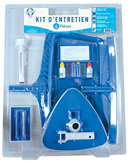 AQUAZENDO Kit d'entretien Piscine 6 pièces