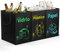 Opret Bolsas Basura Reciclaje 3 Piezas, 40L Cubos de Basura de Reciclaje Colores con Gran Capacidad Separadas con Asas, para Papelera/Vidrio/Plástico/Casa/Cocina