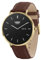 Henry London Herren Digital Quarz Uhr mit Leder Armband HLS65-0007