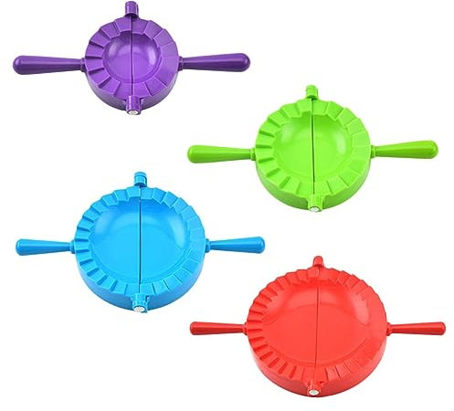 MAGICLULU Moldes Para Hacer Dumplings Kit De Herramientas Cortadores De y Relleno Plástico Pp Duradero y Fácil De Limpiar