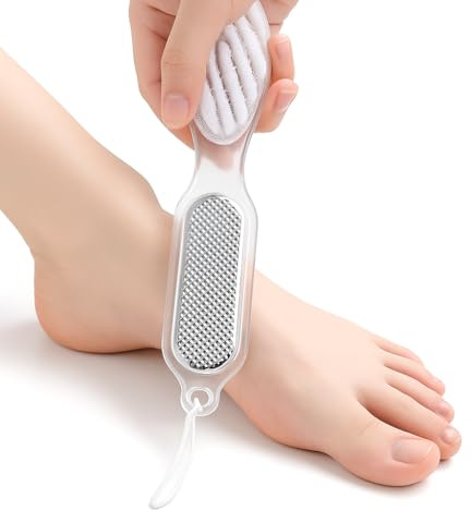 Foot File Pedicure Tools Foot Scraper Pumice Skin Care 4 in 1 (1 Count)
