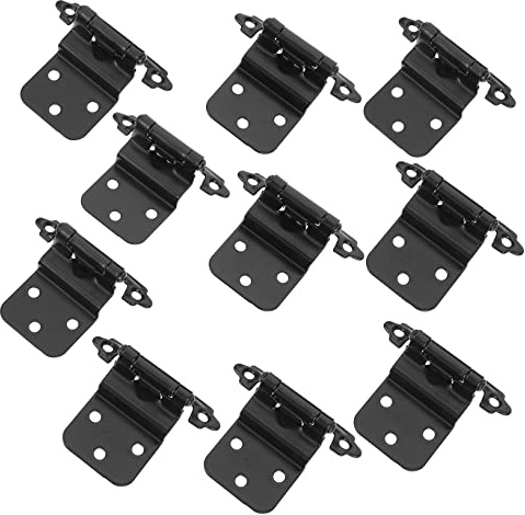 HYTROVE 10 Piezas Bisagra De Resorte Para Gabinete Bisagras Resistentes Para Puertas De Armarios Para Muebles