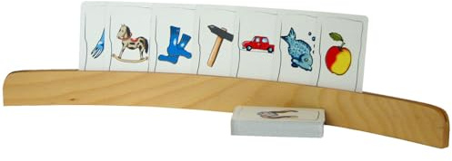 Ameisenkeks® Spielkartenhalter XL aus Holz – 50 cm Kartenständer