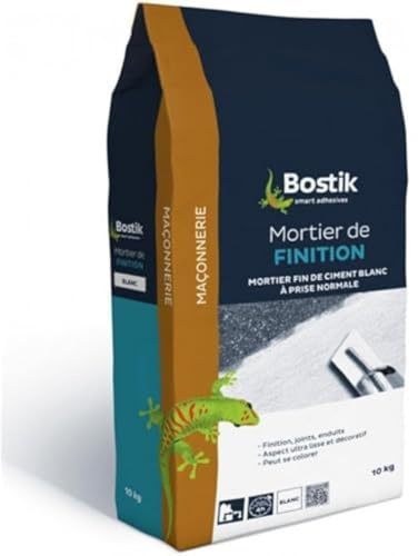 Mortier Finition Blanc 10 kg Bostik