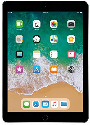 Apple iPad 9.7' with WiFi, 32GB, Space Gray - MP2F2LL/A (Renewed)