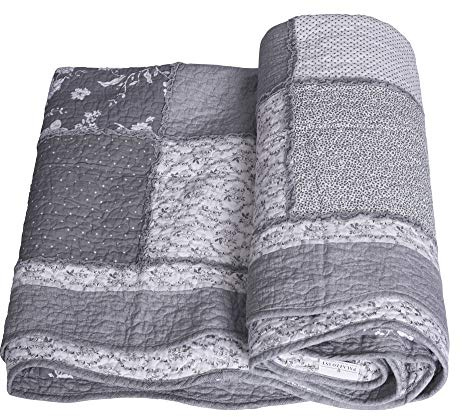 Palazzo KDM019 - Colcha de Patchwork, Edredón, tamaño XXL