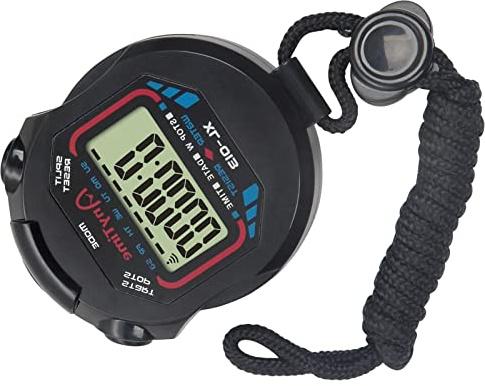 Gusengo 2 Pcs cronómetro para Deportes - Cronómetro Pantalla GranCuenta atrás electrónico | con Fecha, y Alarma para Entrenadores Deportivos, Entrenadores