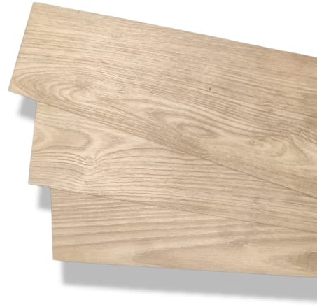 Selbstklebende Bordüre, 8 cm, für Küche oder Bad, Holzoptik, mit Relief, selbstklebende Bordüre, Packung mit 3 Streifen à 8 x 40 cm.