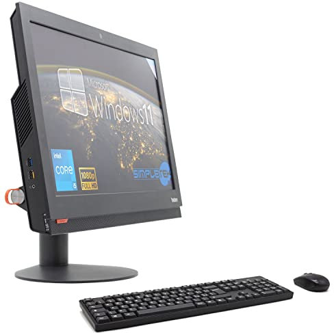 Lenovo Ordenador All in One 24 ThinkCentre M900z Core i5 hasta 3.30GHz Windows 11 Pro | 8GB RAM DDR4 y SSD 480GB DisplayPort (reacondicionado)