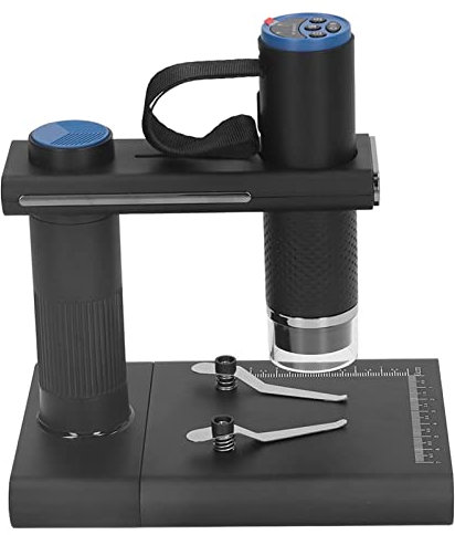 Microscopio Digital WiFi, Microscopio Digital WiFi Portátil 2MP Píxeles 50-1000X Factor de Zoom Cámara de Microscopio para Teléfono Móvil para Microscopios USB