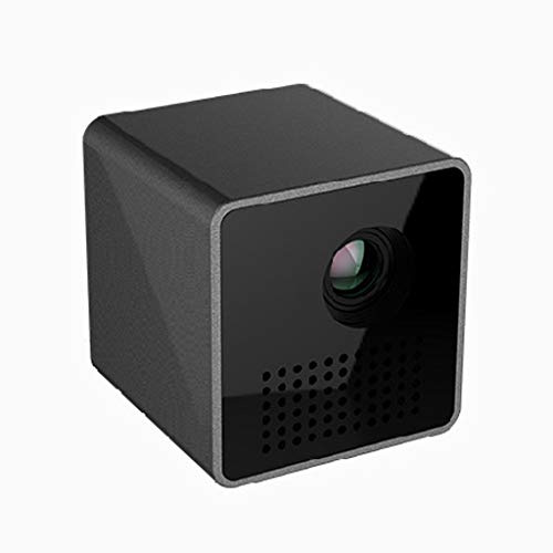 Mini proyector con, proyectores DLP inteligentes para películas en interiores y exteriores, soporte de proyector móvil, pequeño regalo