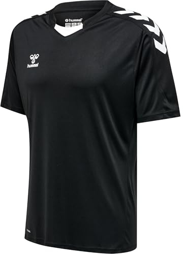 hummel hmlCORE XK Poly Jersey S/S, Noir, Taille L