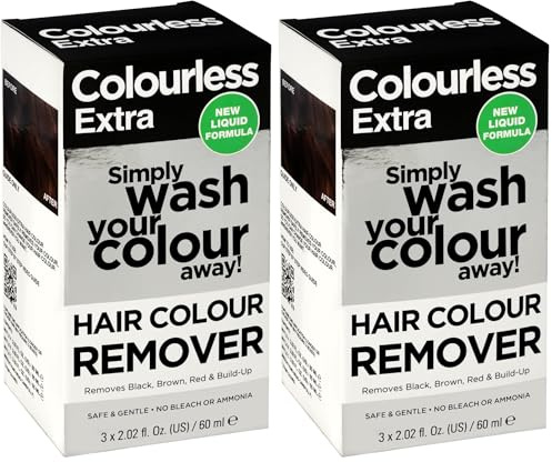 Colourless Max Effect - Eliminador de color de cabello (Paquete de 2)