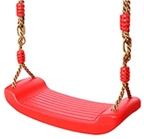 Moxeupon Sedile di ricambio oscillante per adulti – Yard Swing per giardino, comodo sedile ergonomico con corda regolabile, interattivo per interni ed esterni